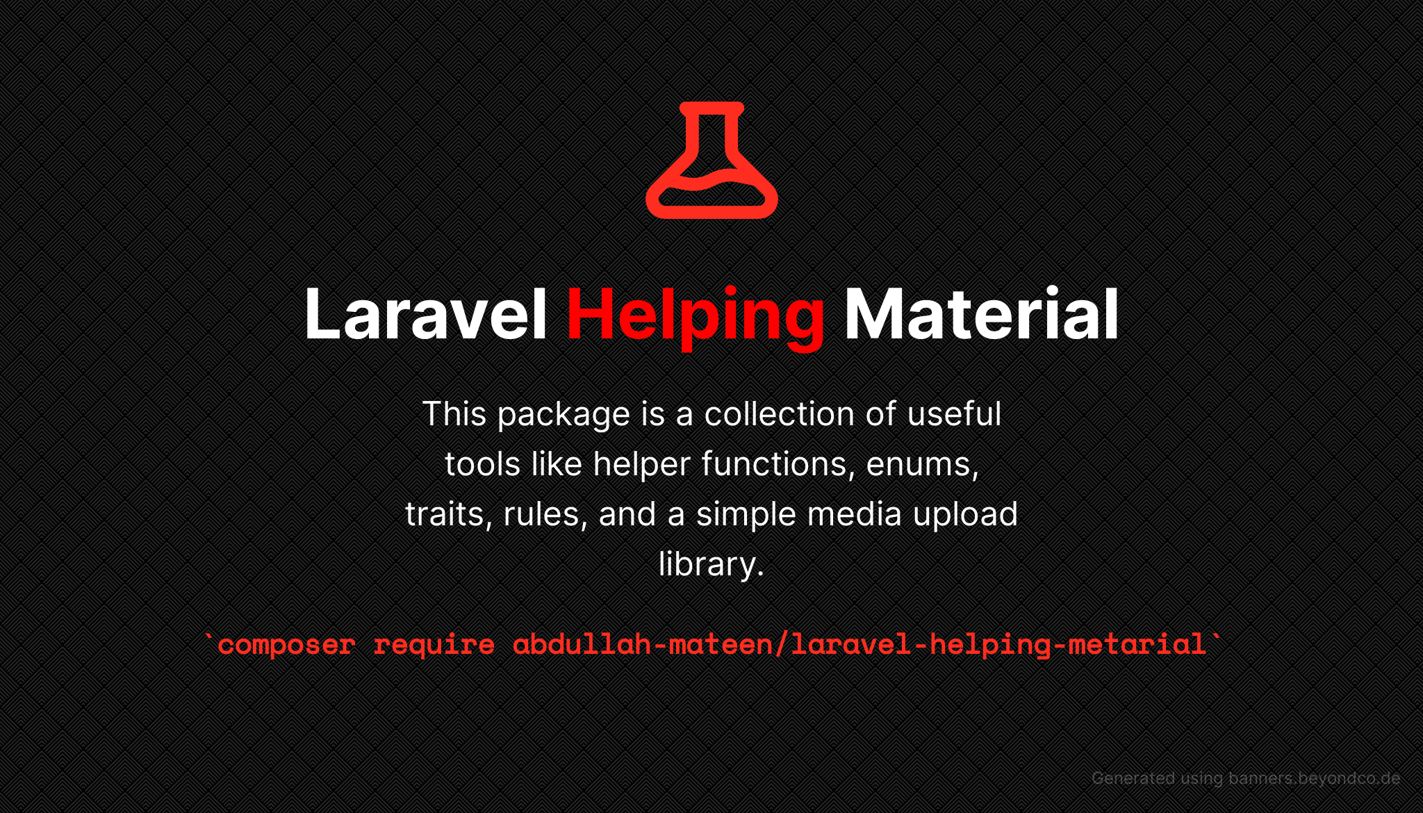 Laravel Helping Material