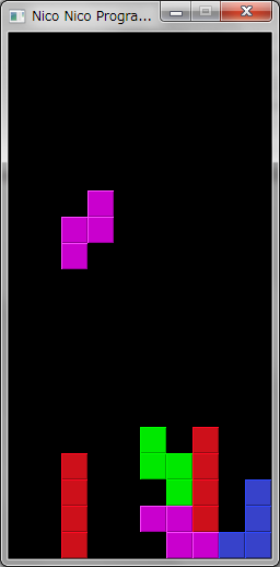 あなたもできる C言語でテトリスを40分で作る方法 Dqneo日記
