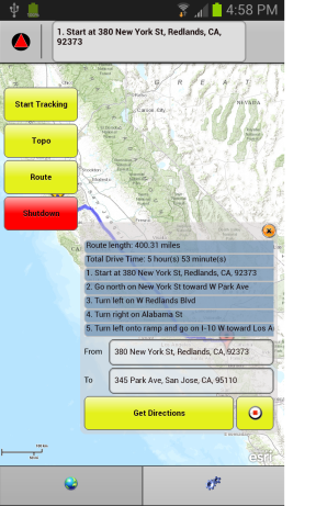 GitHub - Esri/mobile-realtime-routing-flex: Prototype application ...