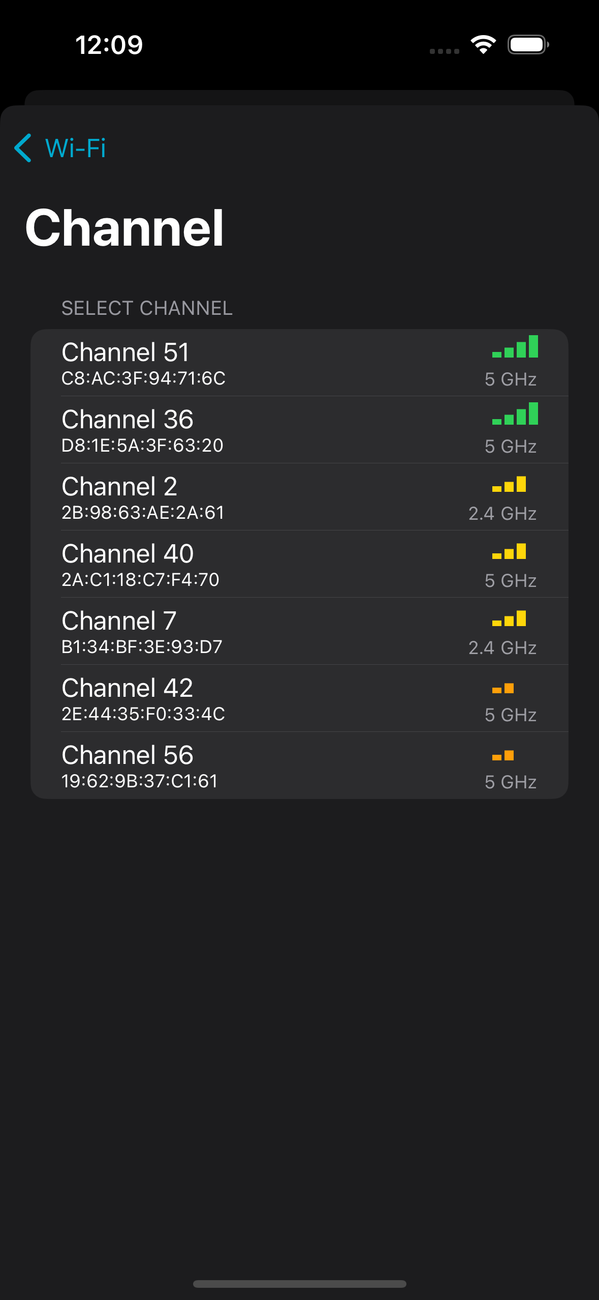 Channel Selector