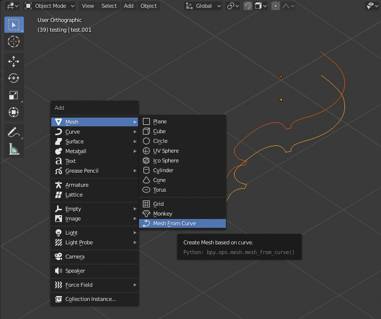 GitHub - Scthe/MeshFromCurve_blender: Add-on For Blender To Create Mesh ...