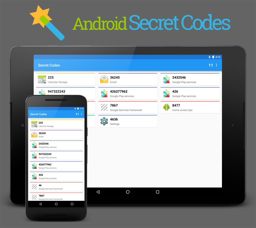 Android-SecretCodes