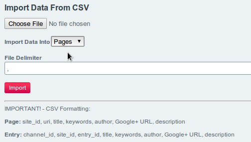 CSV Image Panel