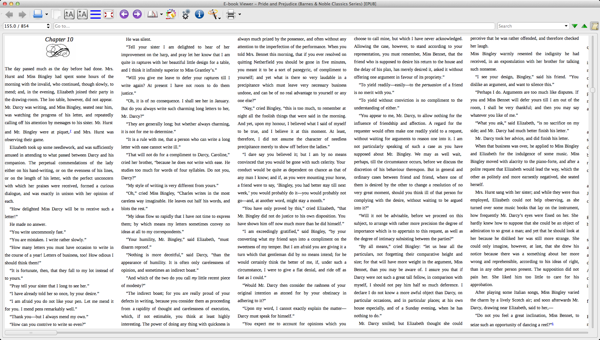 Multi-column stylesheet for Calibre ebook viewer screenshot