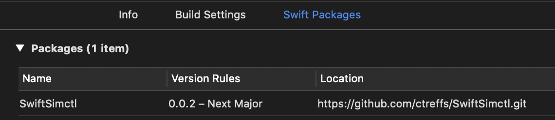 xcode-swift-package