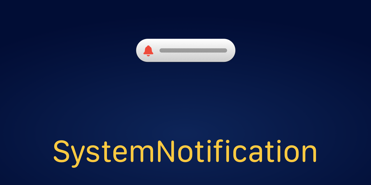 SystemNotification Logo