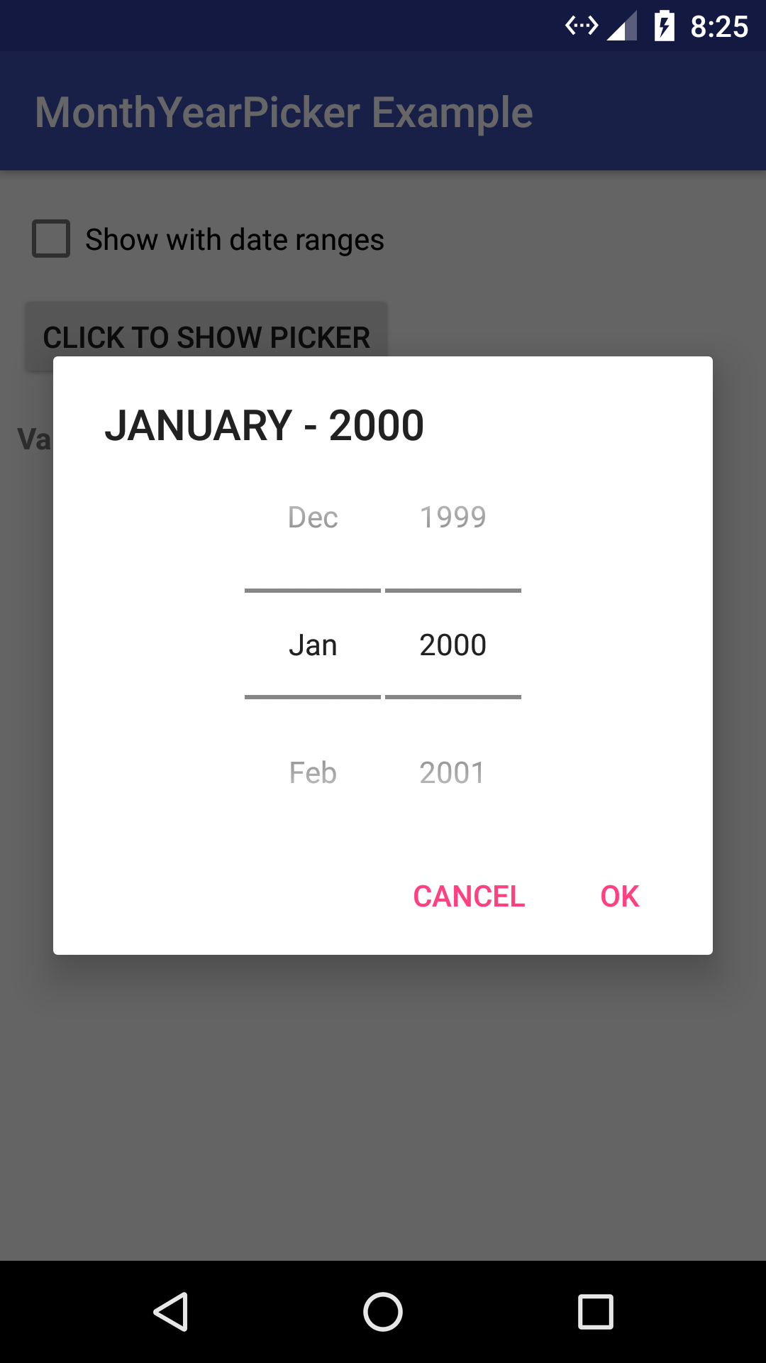 Simple Picker