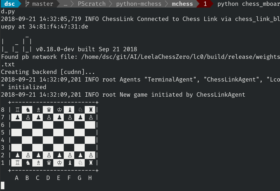 Console mchess