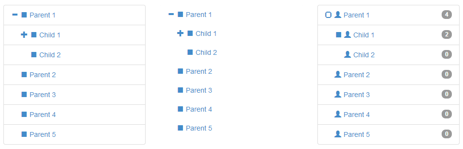 Bootstrap Tree View Default