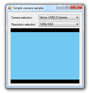 Simple sample of Camera_Net library use.