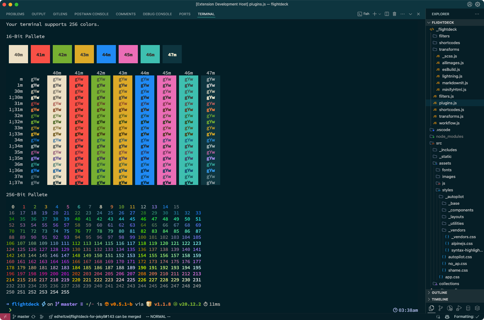 selenized Dark Terminal