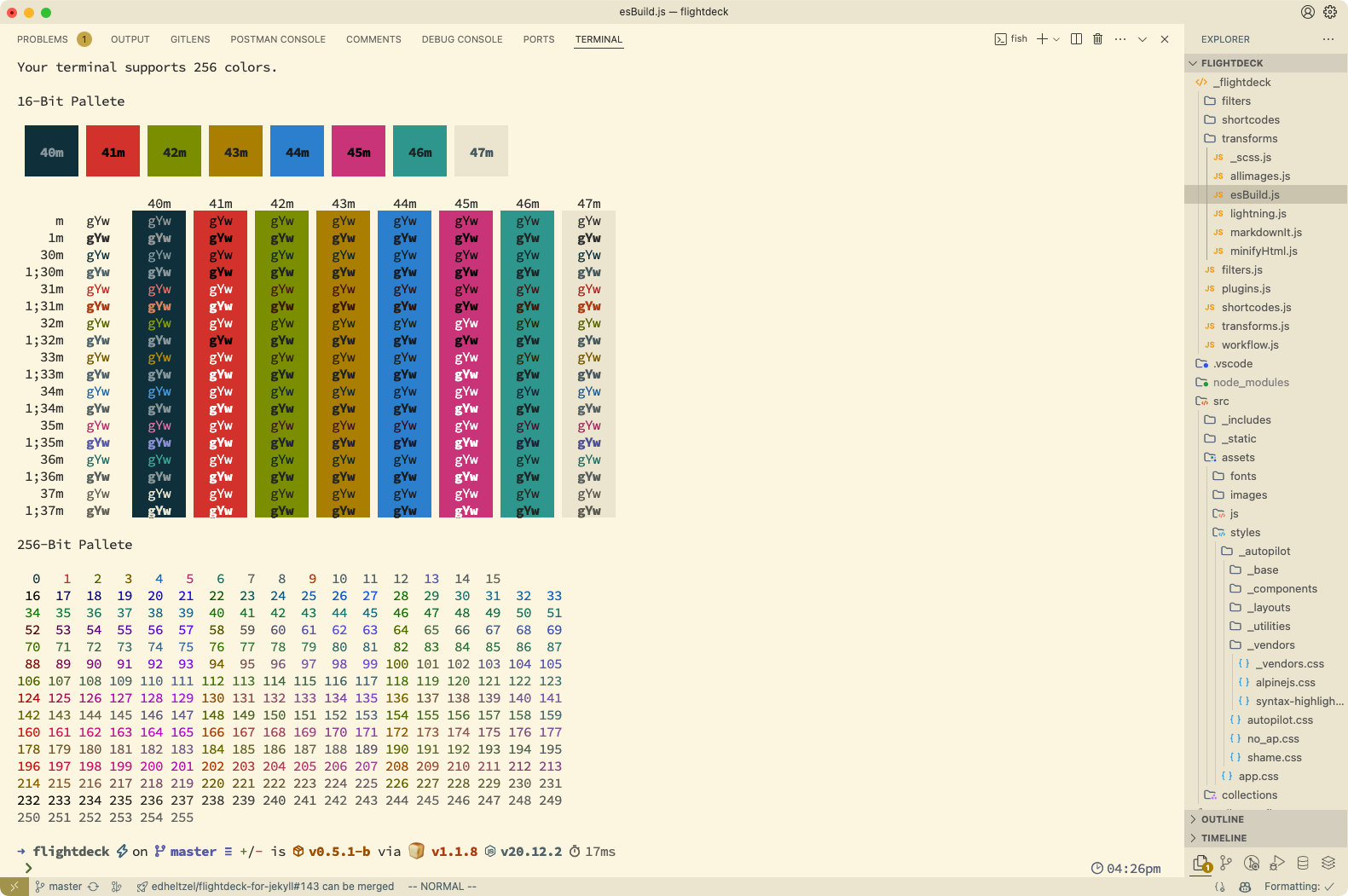 solarized Light Terminal