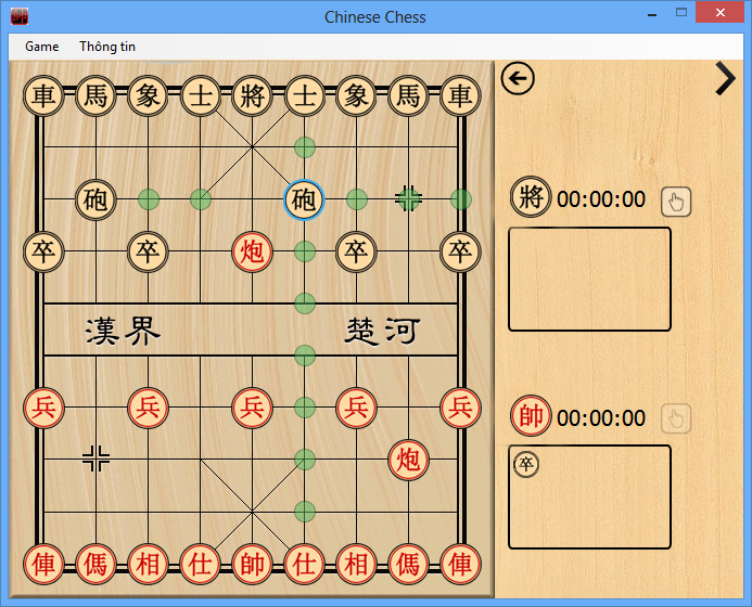 GitHub - hoangkianh/ChineseChess: Game cờ tướng - 2 players