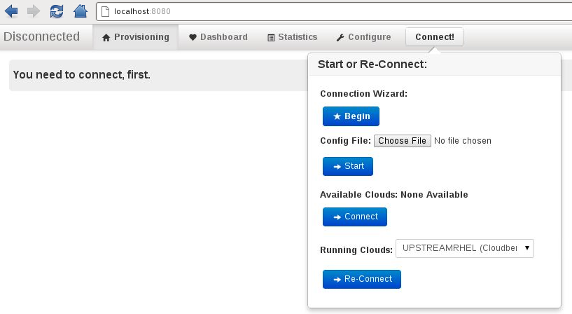 Connecting to the Toolkit with GUI