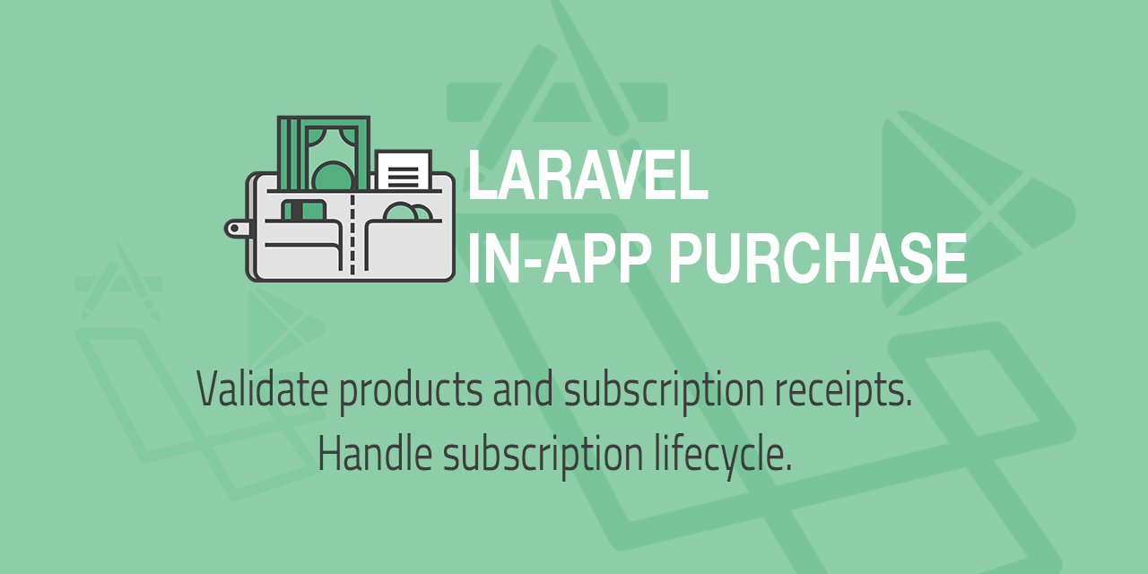Laravel In-app Purchase cover