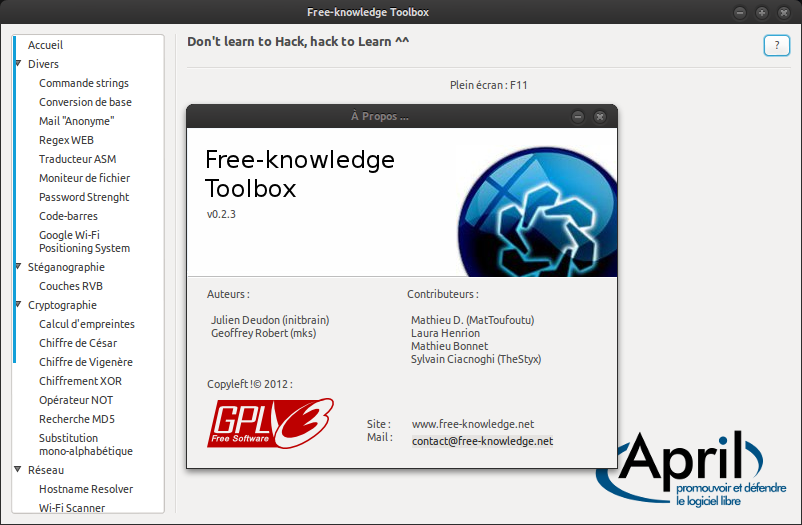 free-knowledge toolbox