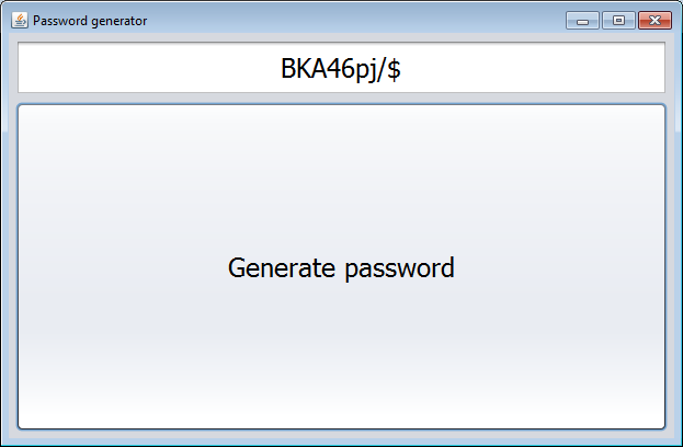 Github Javadevpassword Generator The Javaswing Application To Generate 8 15 Length Passwords 1666