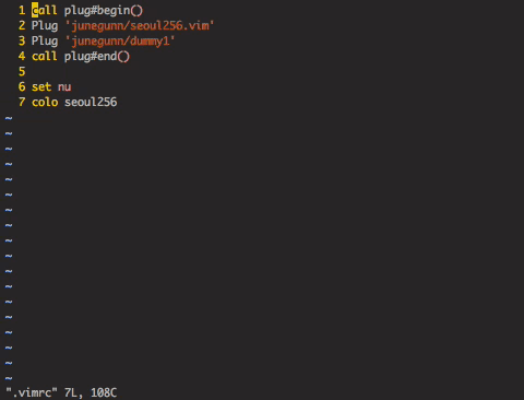 See below how vim-plug installer handles plugins with Plugfiles: