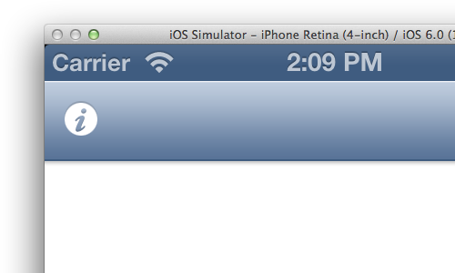 iOS 6 default