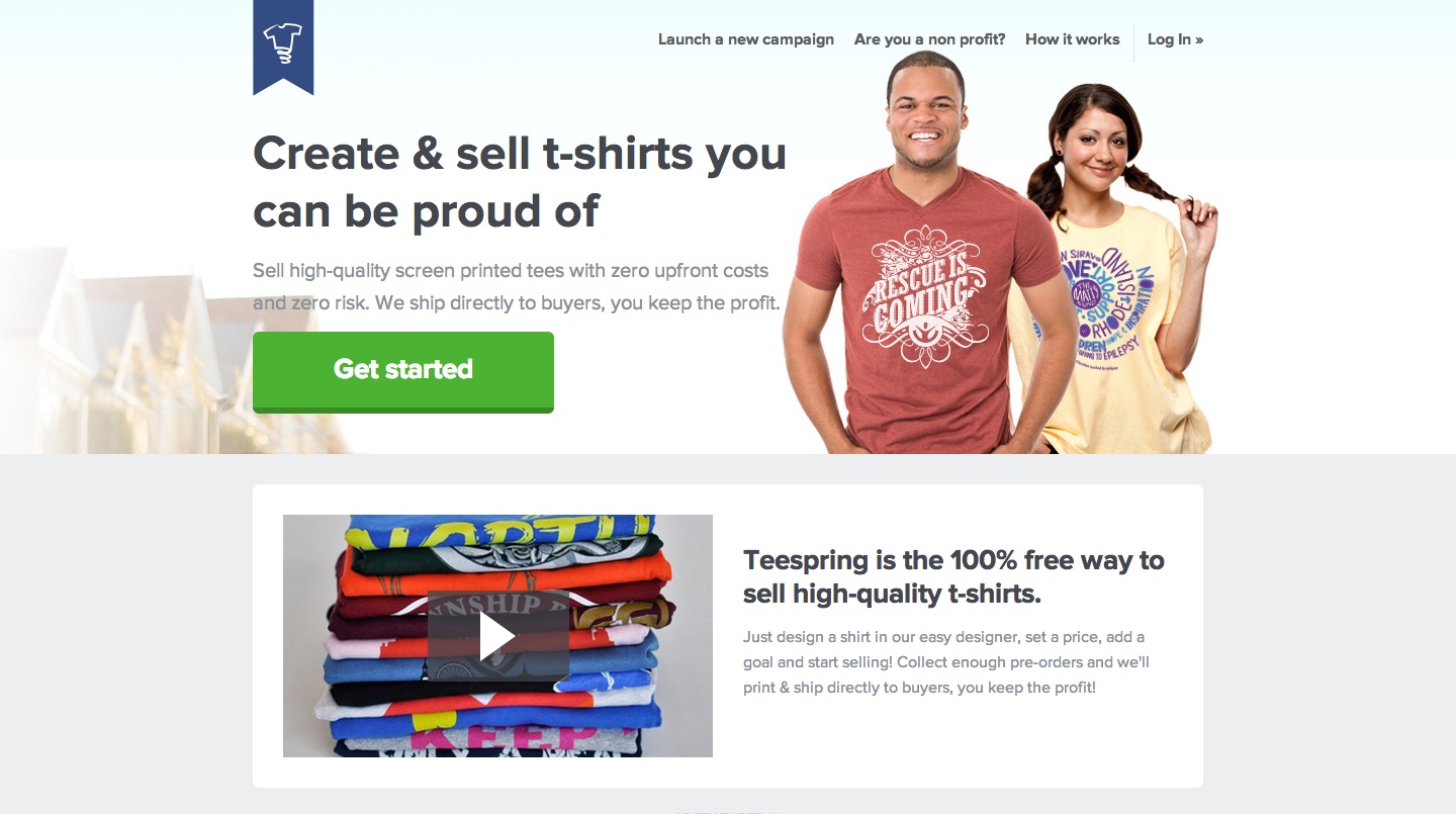 teespring screenshot