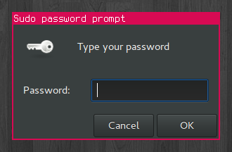 Password manager screenshot
