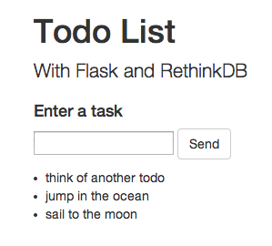 tasks