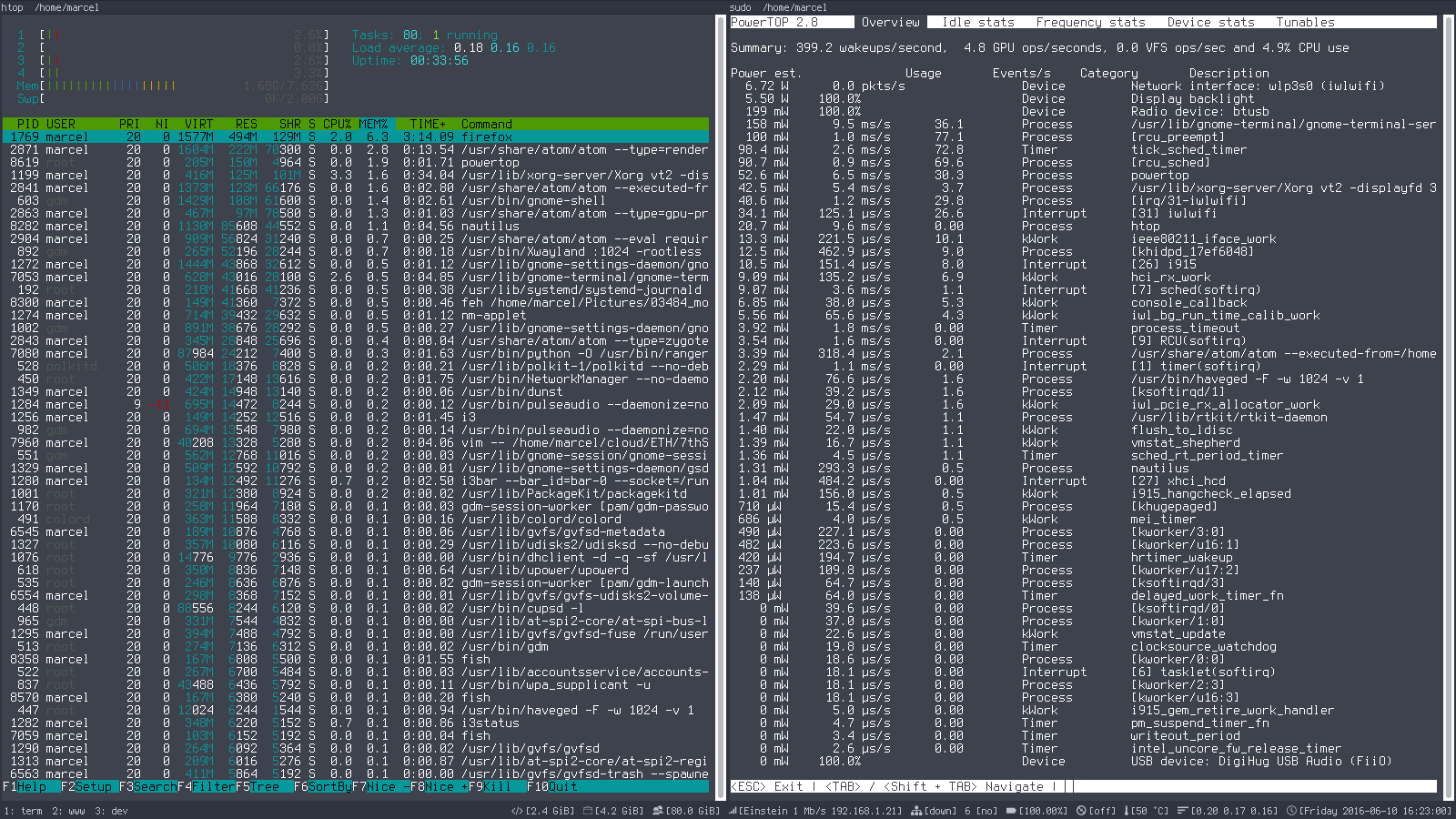 i3 terminal