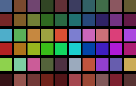 All example palettes