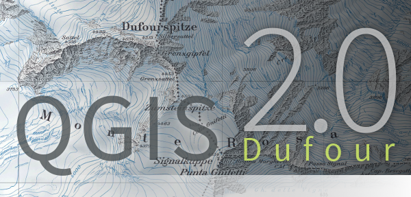 QGIS 2.0 logo splash screen