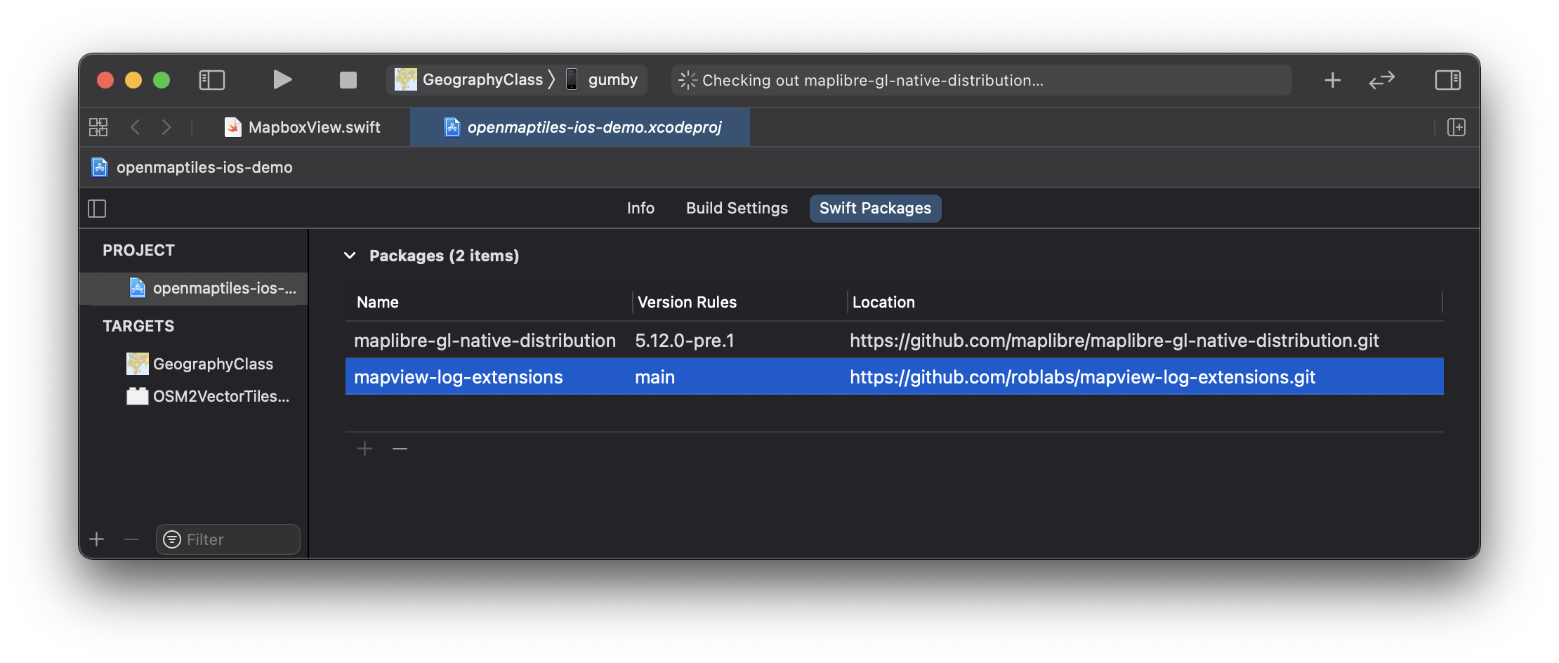 Add the package via the Swift Package Manager.
