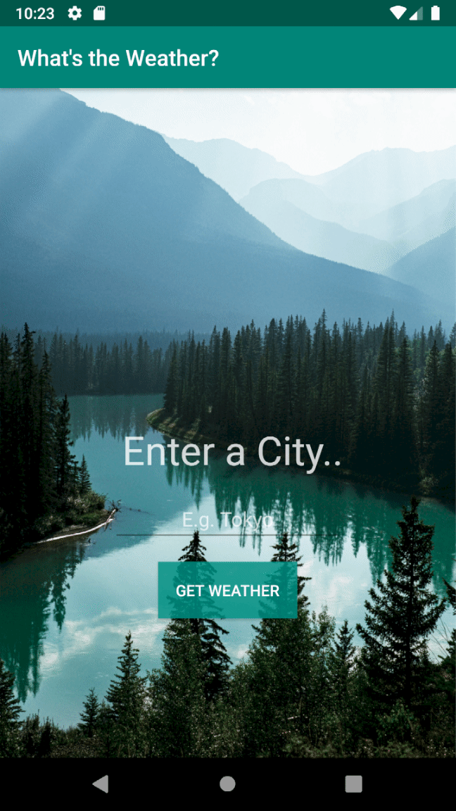 What's the Weather? gif