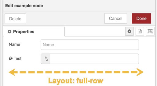 full-row layout