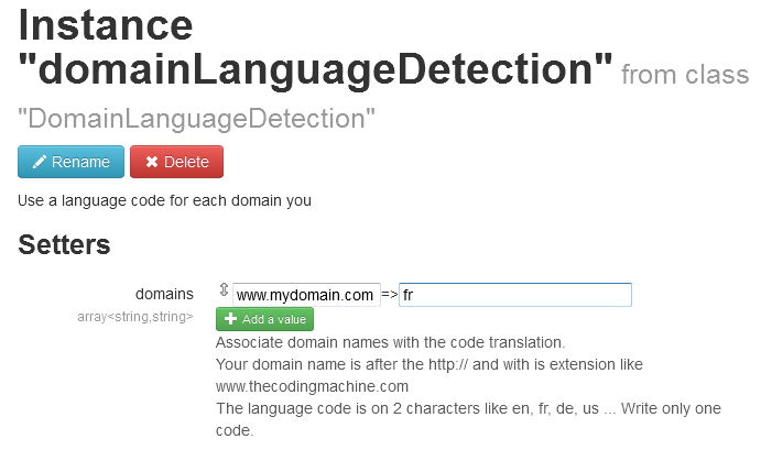 FINE instance domain detection