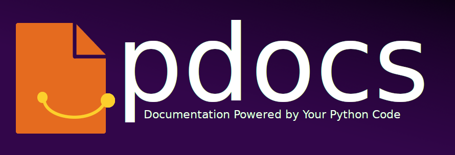 pdocs - Documentation Powered by Your Python Code.