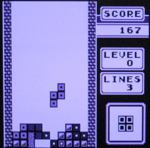 Tetris running on FPGABoy