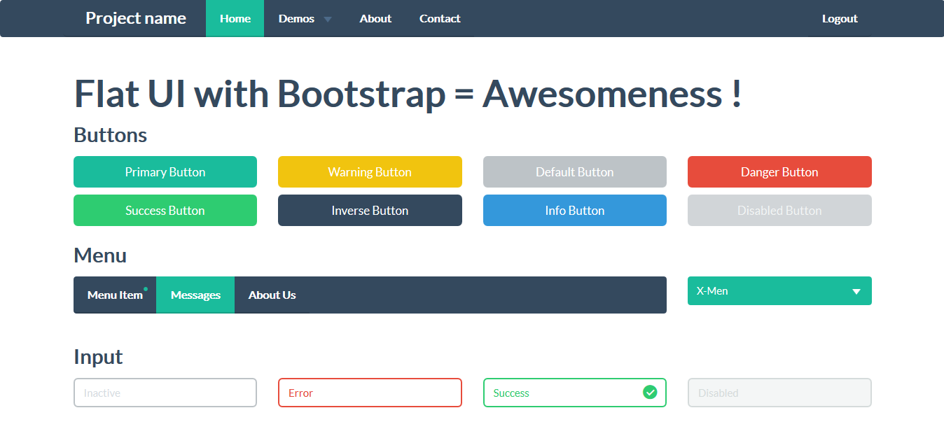 GitHub - yrshaikh/Flat-UI-Template-ASP.NET-MVC: Flat UI template using ...