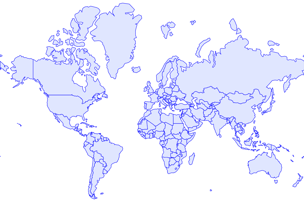 Monochrome countries